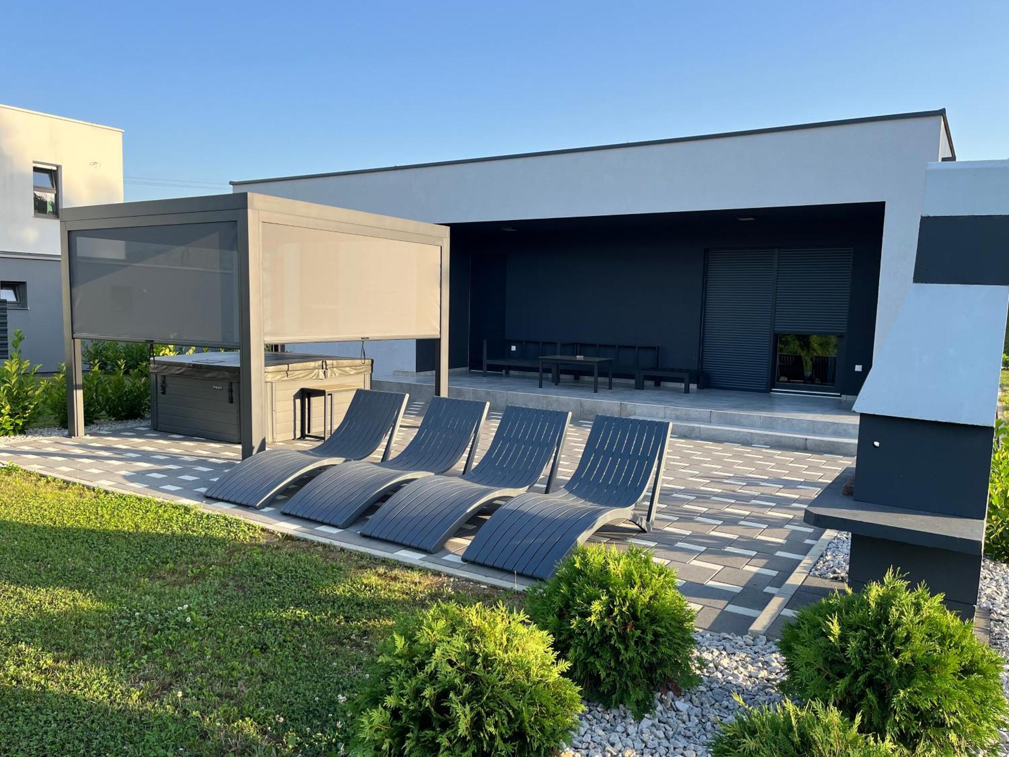 K Relax Place, Varazdinske Toplice, Modern Home With Sauna, Jacuzzi, Wifi Екстер'єр фото