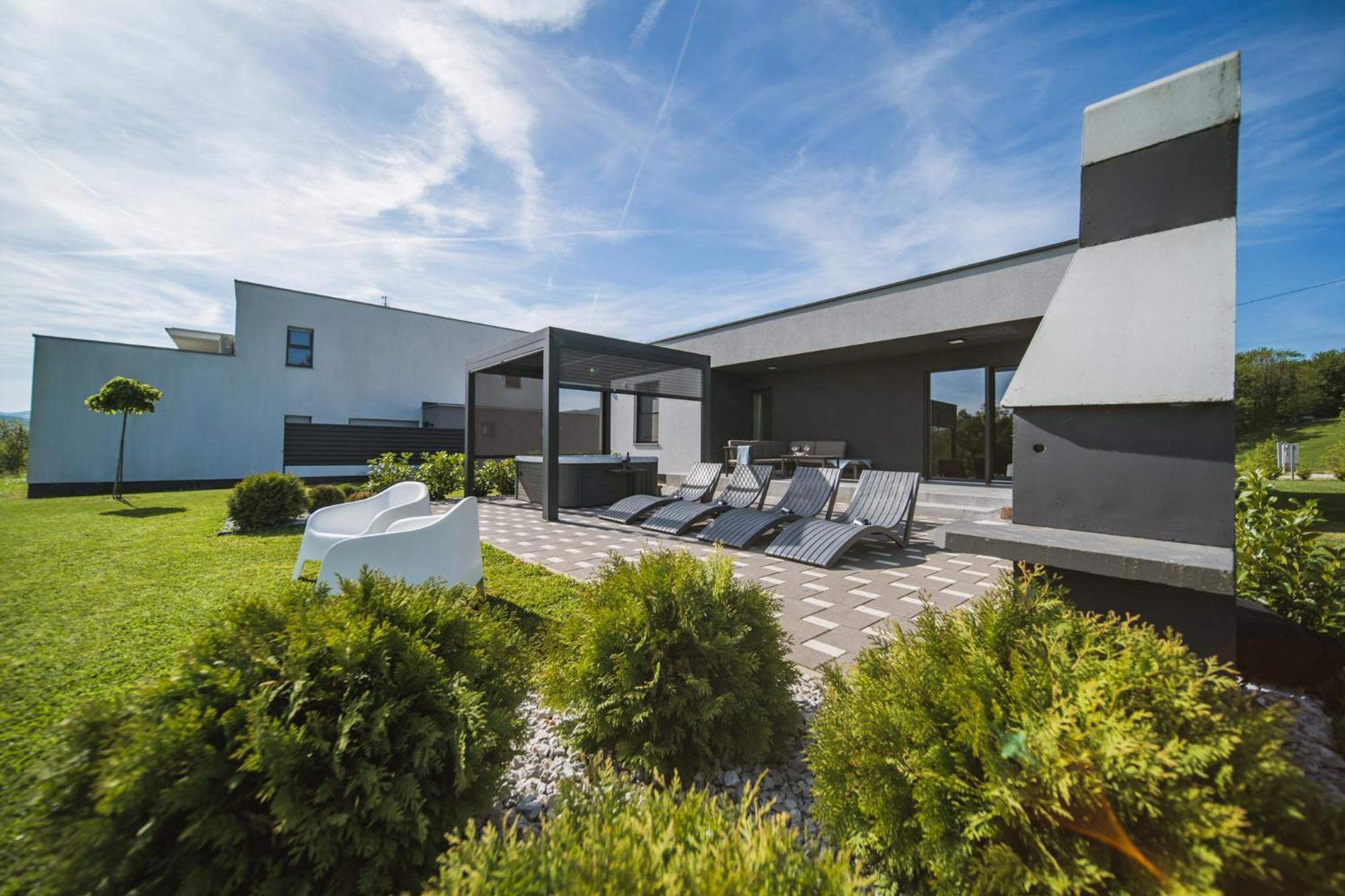 K Relax Place, Varazdinske Toplice, Modern Home With Sauna, Jacuzzi, Wifi Екстер'єр фото