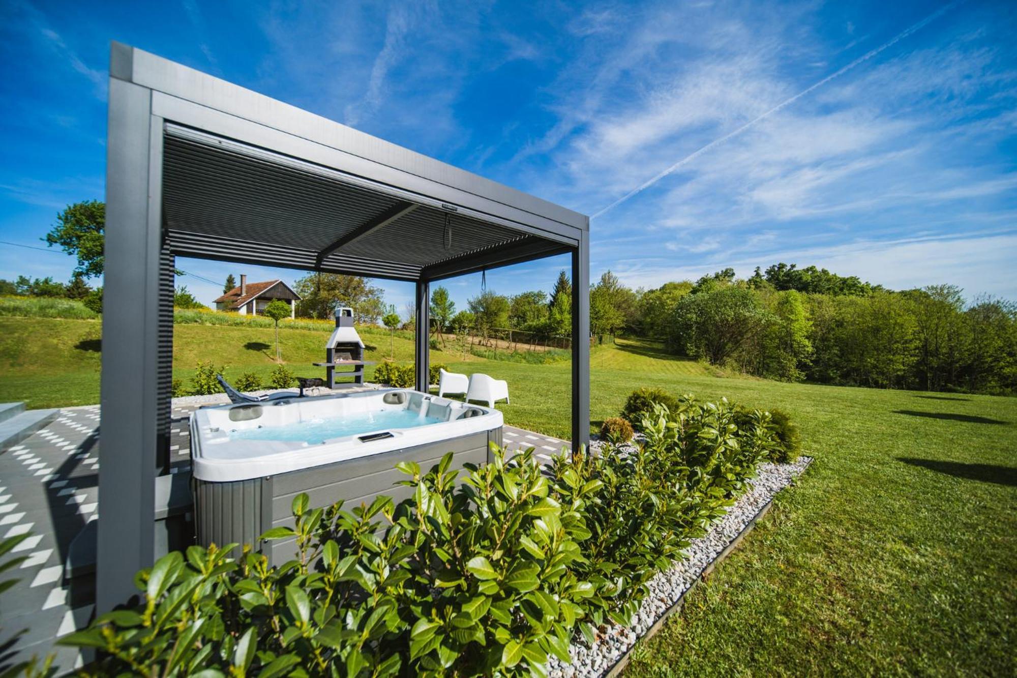 K Relax Place, Varazdinske Toplice, Modern Home With Sauna, Jacuzzi, Wifi Екстер'єр фото